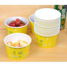 Customized Cheap Disposable Paper Soup/Dumpling Bowl with Lid